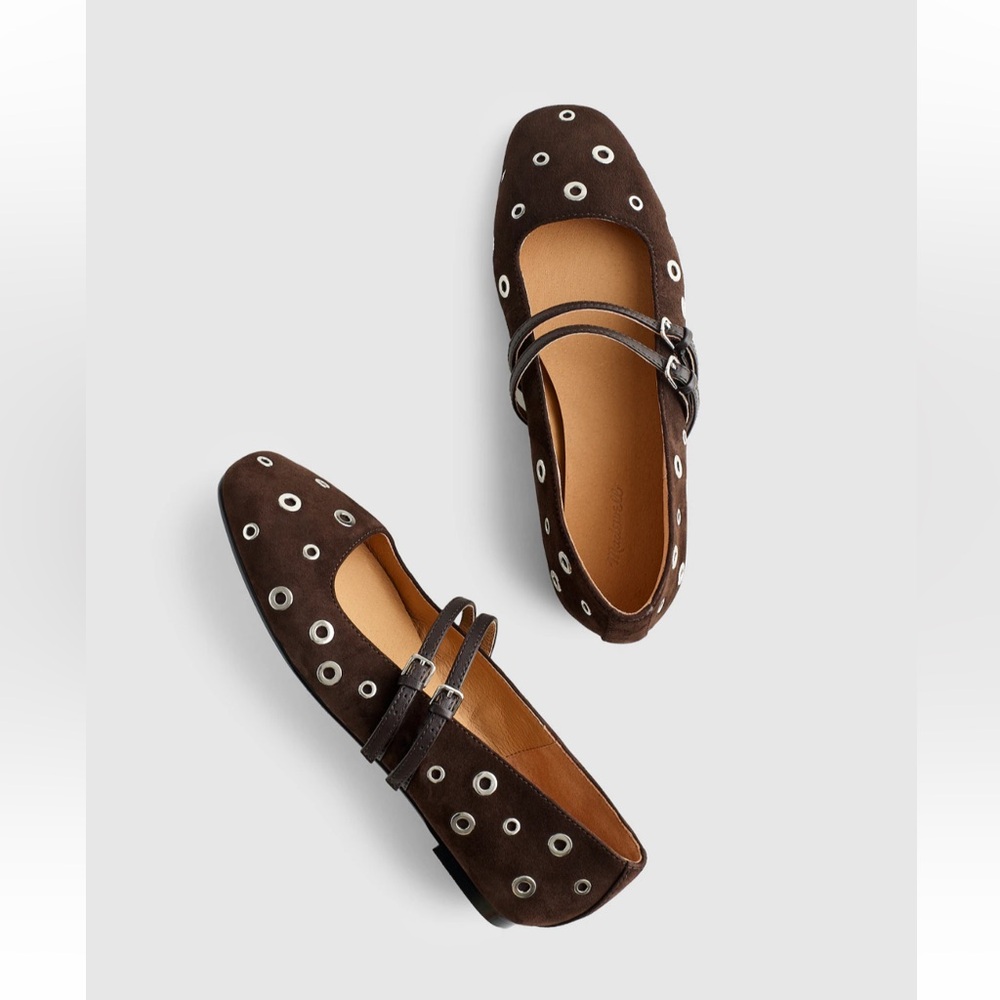 The Greta Double Strap Ballet Flats!